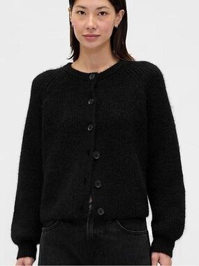 GAP Fuzzy Shaker Stitch Cardigan